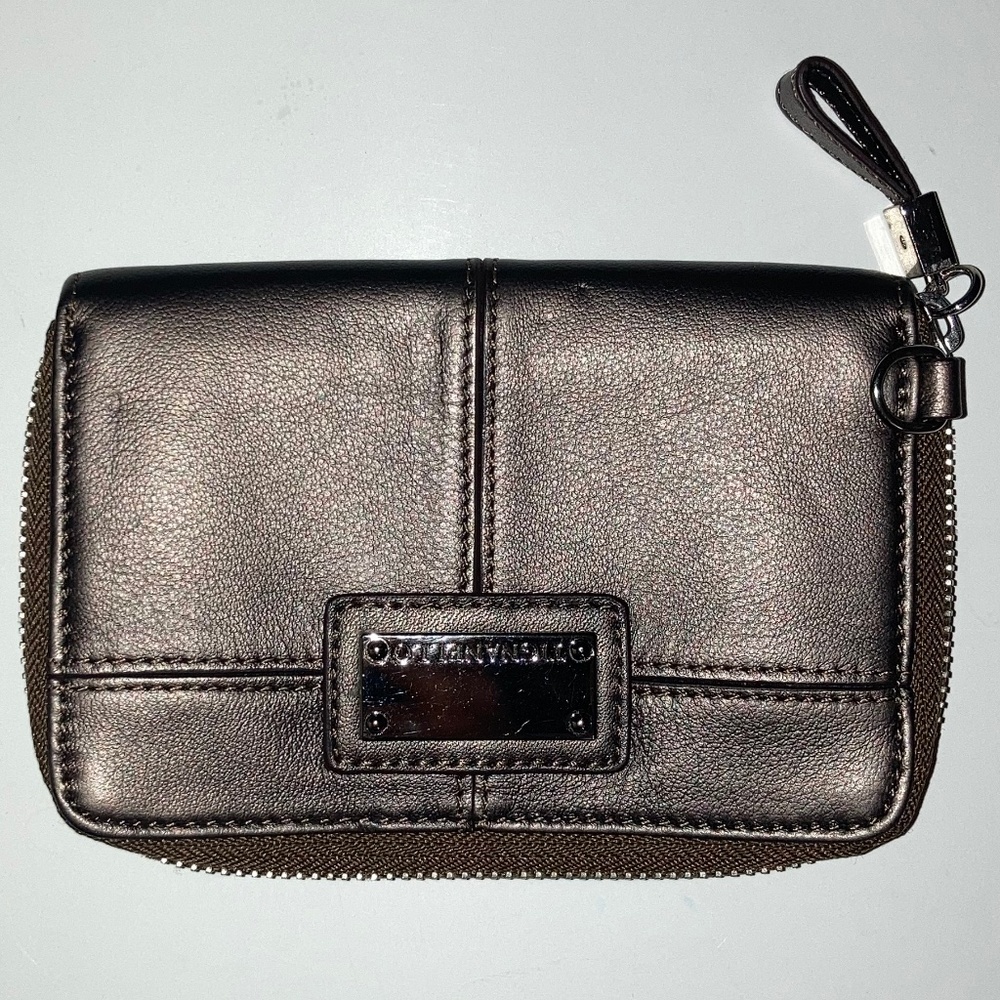 Tignanello Dark Silver Wallet
